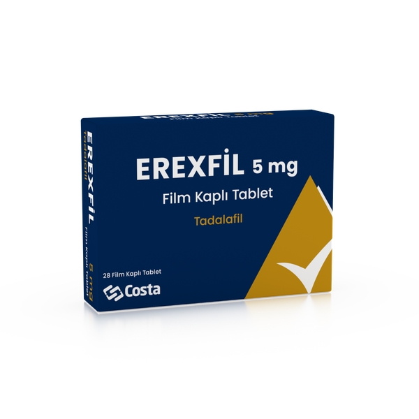 Erexfil 5 mg 28 Tablet Ecza Deposundan Kampanyalı Satış