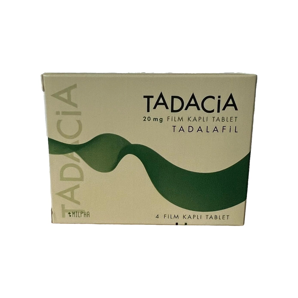 Tadacia 20 Mg 4 Tablet Eczane Fiyatı ve Satış
